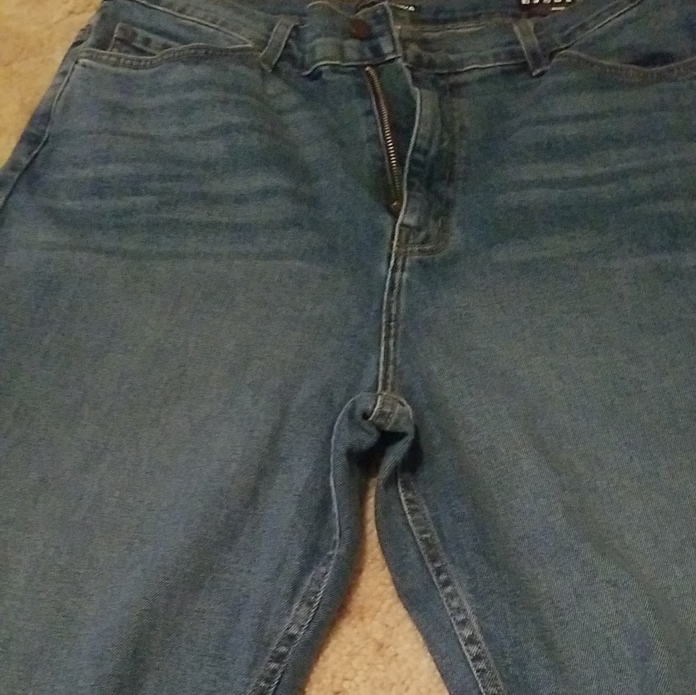 High waist boyfriend jeans